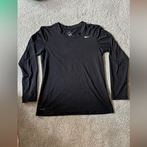 Black Nike Dry Fit Compression Shirt